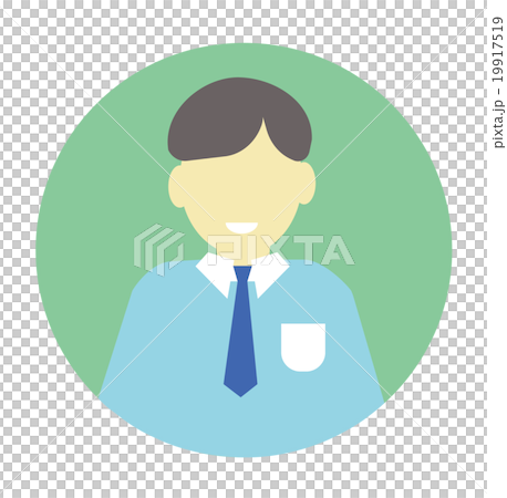 People illustration (male salaried worker) People illustration (male salaried worker) 19917519