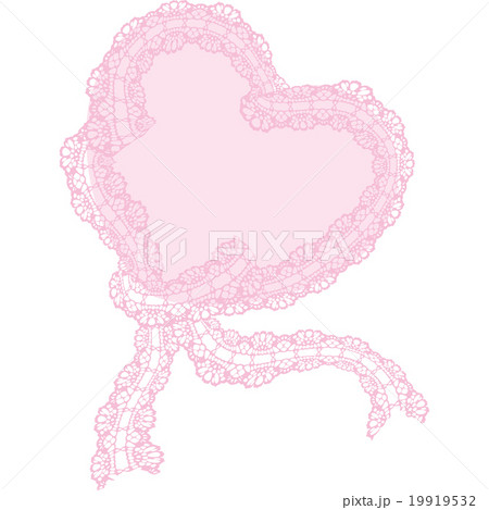 ハートとリボン ハートとリボン 19919532