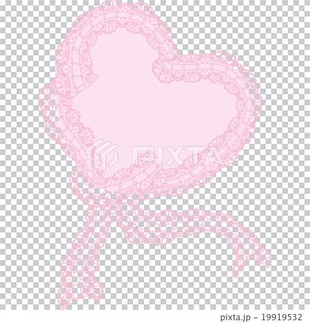 ハートとリボン ハートとリボン 19919532