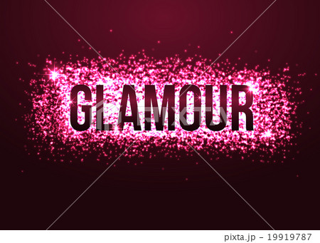 Glamour pink background with glitters. Shining 19919787