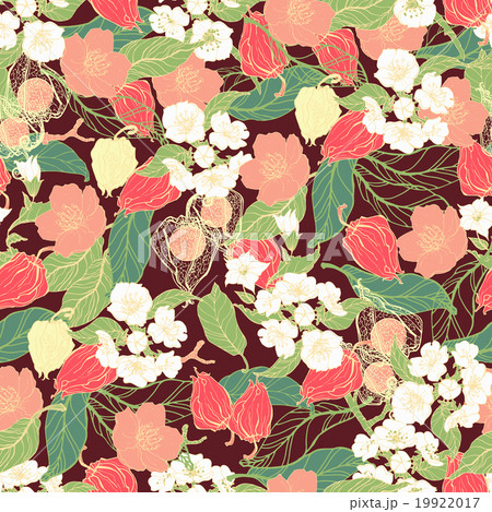 Floral seamless pattern Floral seamless pattern 19922017