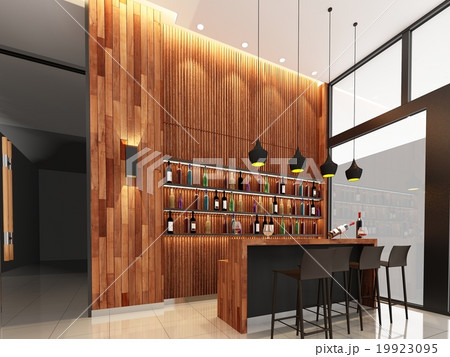 3d render of counter bar 3d render of counter bar 19923095