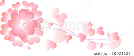 四つ葉のクローバー ピンクのイラスト素材