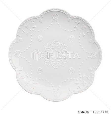 White dinner plate 19923436
