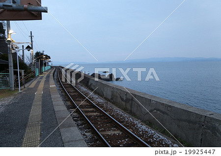 JR大村線及び大村湾の風景写真 19925447