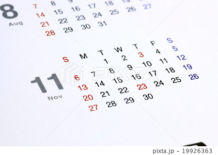 カレンダー 19926363