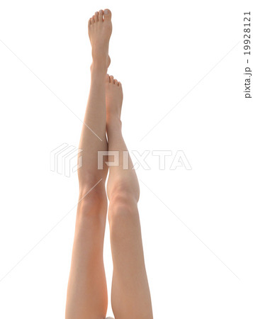 理想的な女性の脚 ボディーパーツ　perming 3DCG イラスト素材 19928121