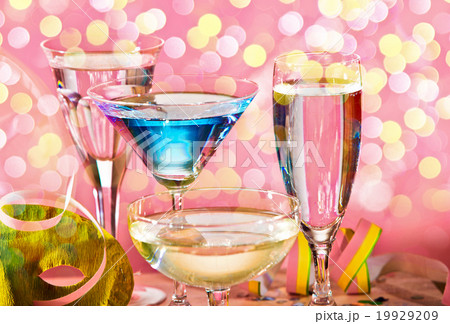 Wine Glasses And Eye Mask 19929209