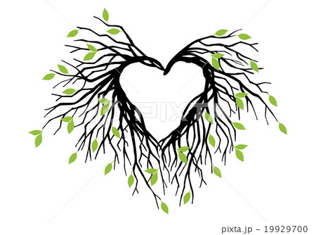 heart tree, vector heart tree, vector 19929700