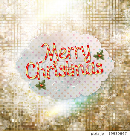 Christmas greeting card. EPS 10 19930647