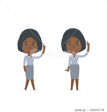 Intelligent and Clever Character Social Worker  19930776