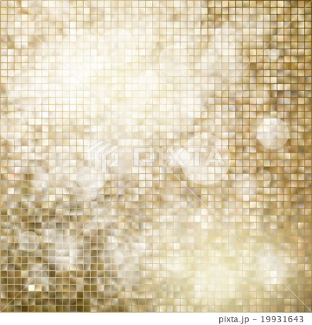 Golden mosaic background. EPS 10 19931643