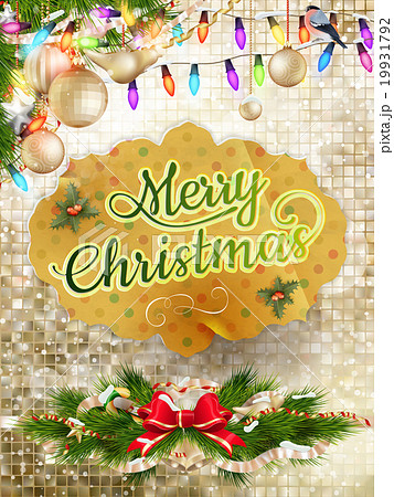 Gold mosaic background. EPS 10 19931792