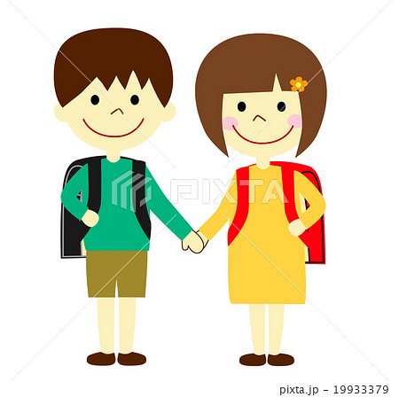 ランドセルを背負う子供たち ランドセルを背負う子供たち 19933379