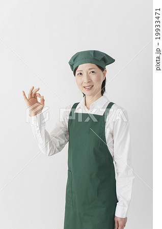 スーパー店員ミドル 19933471