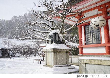 雪の鞍馬寺 雪の鞍馬寺 19940294