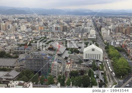 京都タワー北側の風景 19943544