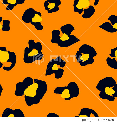 Seamless pattern of jaguar spots. Natural textures 19944876