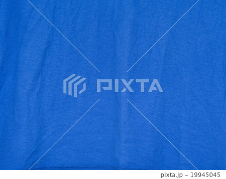 blue cloth with crumple, background 19945045