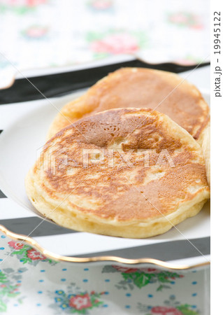 幼児食ホットケーキの写真素材