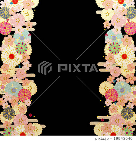 背景素材-花 19945646