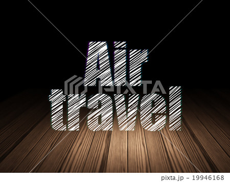 Vacation concept: Air Travel in grunge dark room Vacation concept: Air Travel in grunge dark room 19946168