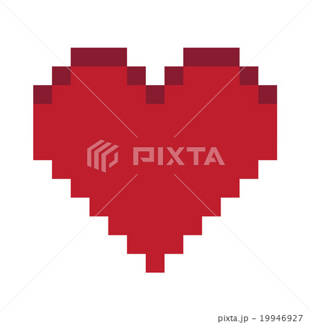 Red Heart symbol. 19946927