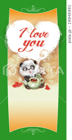 Teddy Bear Panda congratulates Teddy Bear Panda congratulates 19946991