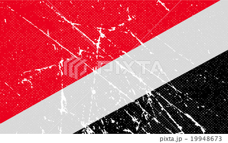 Flag of The Principality Sealand with old texture 19948673