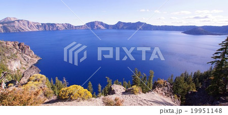 アメリカ オレゴン州 クレーター・レイク国立公園 アメリカ オレゴン州 クレーター・レイク国立公園 19951148