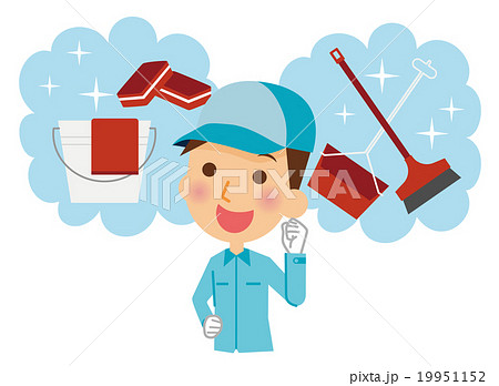 清掃業者　男性 19951152