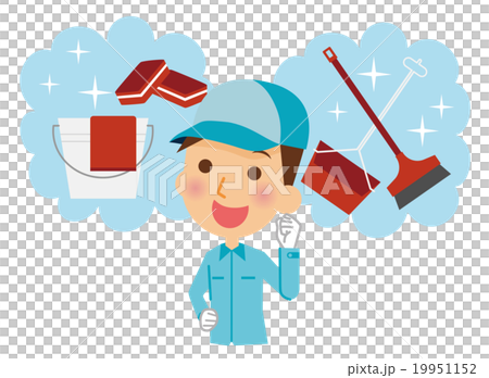 清掃業者　男性 19951152