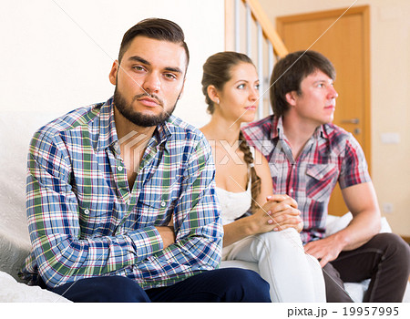 Quarrel in young polygamous family 19957995