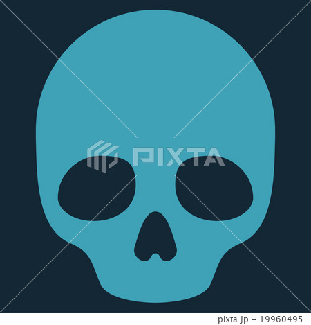 Skull Flat Icon 19960495