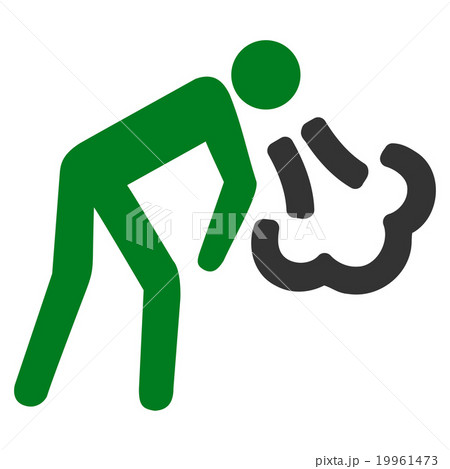 Cough Flat Icon Cough Flat Icon 19961473