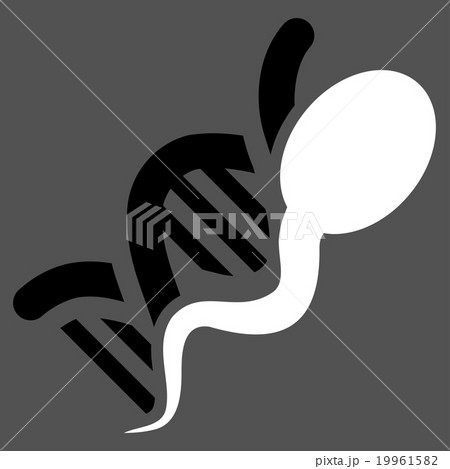 Sperm Genome Flat Icon 19961582