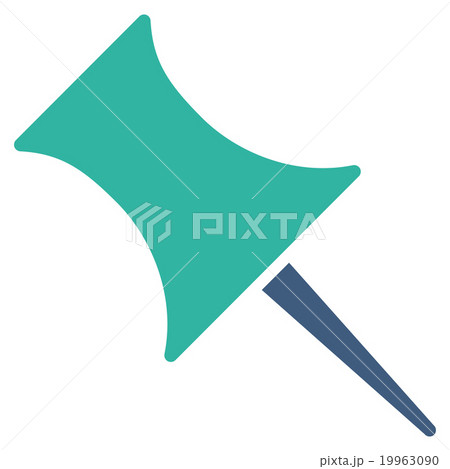 Pin Flat Icon 19963090