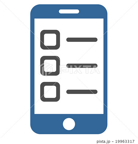 Mobile List Icon Mobile List Icon 19963317