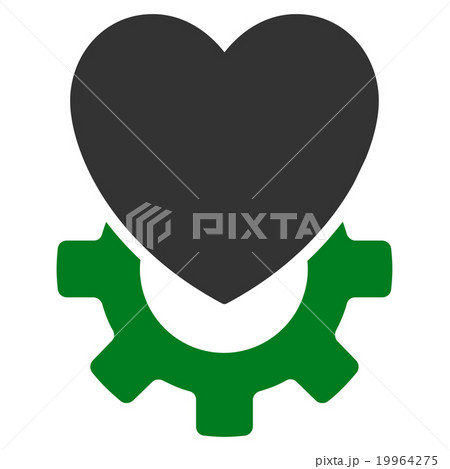 Mechanical Heart Icon 19964275