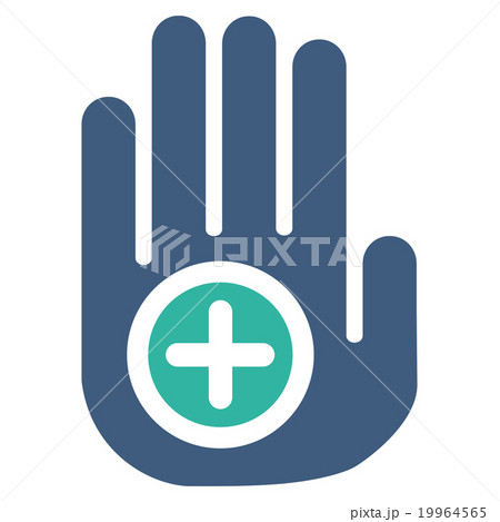Hand Medical Marker Icon 19964565