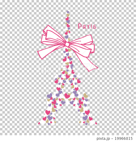 Cute Eiffel Tower 19966815