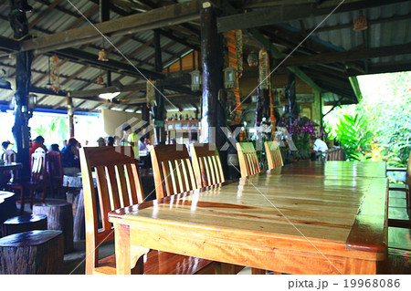 bungalow Thailand jungle landscape 19968086