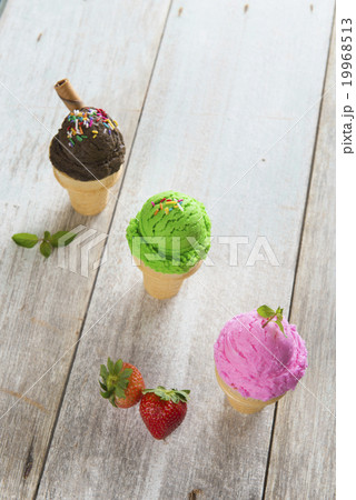 various ice creams various ice creams 19968513