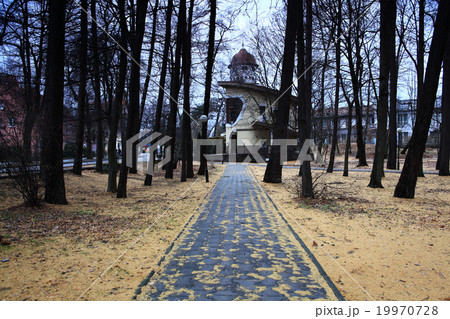Fall foliage landscape park Fall foliage landscape park 19970728