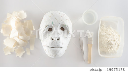 making paper mache making paper mache 19975178