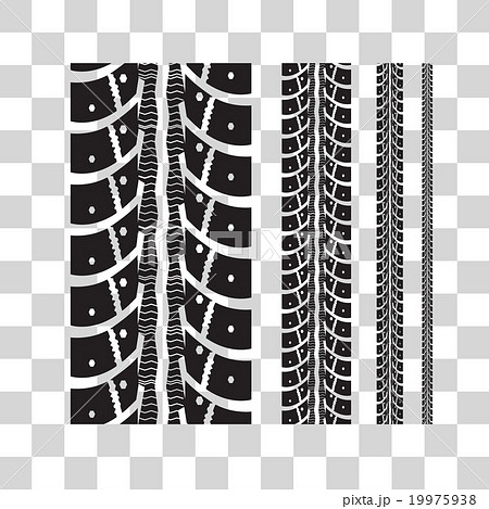 Tire tracks 19975938