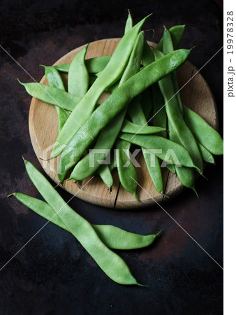 Flat Green Beans 19978328