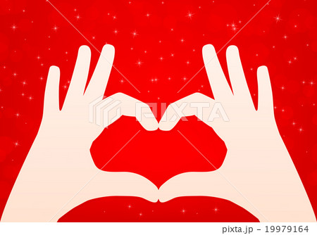 Hands heart vector background Hands heart vector background 19979164