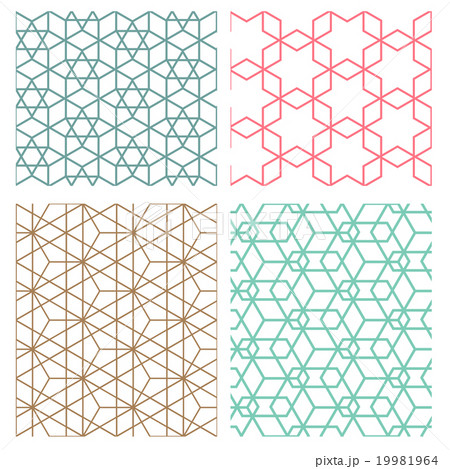 mesh geometric seamless pattern in modern korean style mesh geometric seamless pattern in modern korean style 19981964