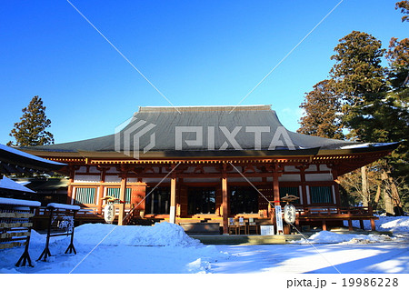 世界遺産 平泉 冬の毛越寺 本堂 世界遺産 平泉 冬の毛越寺 本堂 19986228